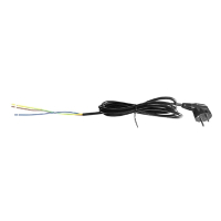 Buffalo AM364 Power Cord for Veg Prep Machine Spare Part (Fits CH423)