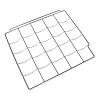 Polar AM440 Left Wine Shelf for Wine Fridge Replacement Spare Part (Fits GJ448)