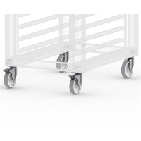 Buffalo AP122 Castors Kit For Combi Oven Stand Replacement Spare Part (Fits AP120, AP121)