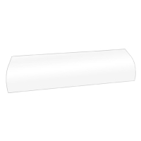 Polar AP311 Door Glass for Display Fridge Replacement Spare Part (Fits GG755)