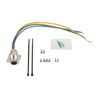 Buffalo AP472 Metal Power Socket For Fryer Replacement Spare Part (Fits CU489)