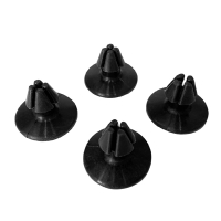 Buffalo AS080 Feet (4 Pack) for Spice Grinder Replacement Spare Part (Fits FU476)