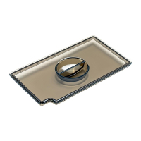 Rowlett AS277 Bean Container Cover Assembly for Coffee Machine Replacement Spare Part (Fits GM947)