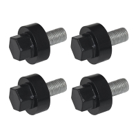 Polar AS734 Feet Pack of 4 for Gelato Showcase Replacement Spare Part (Fits UA058)