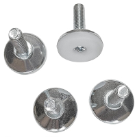 Nisbets Essentials AS785 Adjustable Feet (4 Pack) For Food Merchandiser Replacement Spare Part (Fits HW929)