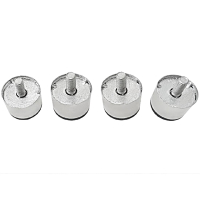 Rowlett AS824 Stainless Steel Feet (4 Pack) For Toaster Replacement Spare Part (Fits HX499)