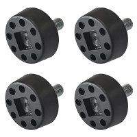 Nisbets Essentials AS855 Feet (4 Pack) Replacement Spare Part (Fits HY599)