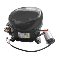 Polar AS864 R290-FN90M Compressor Replacement Spare Part for Display Freezer (Fits PG001, PG002)