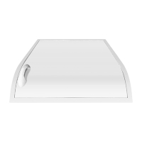 Polar AS870 Upper Glass Door for Display Freezer Replacement Spare Part (Fits PG001)