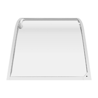 Polar AS872 Lower Glass Door For Display Freezer Replacement Spare Part (Fits PG001)