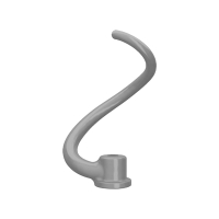 KitchenAid AT347 Silver-Coated Spiral Dough Hook For Bowl Lift Stand Mixer Spare Part (Excludes 5KPM5 & 5KSM7990X)