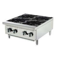 Commercial Gas Hob | 4 Burner Countertop | Professional Cooking Range | Blaze BHP24