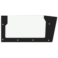 Polar AW223 Right Glass For G-Series Slimline Multideck Display Replacement Spare Part (Fits PG006)