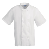 Commercial Chef Jacket | Unisex Kitchen Uniform | White 2XL | Whites B250-XXL