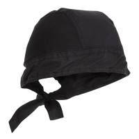 Chef's Bandana | Professional Chef Headwear | Black | Olympia B390