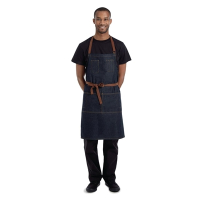 Bib Apron | Memphis Indigo Apron | Restaurant & Kitchen Wear | Chef Works B721