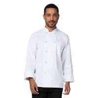 Commercial Chef Jacket | Recycled Chef Coat | White XL | Chef Works BA046-XL
