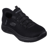Womens Slip In Shoes | Summit SR Trainers | Black Size 38 | Skechers BA066-38