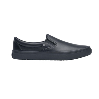Commercial Slip-Resistant Slip-On Shoes | Work Shoes | Black | Shoes For Crews Merlin Size 39 BA094-39