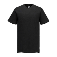 Commercial Chef T-Shirt | Cotton Mesh Air | Black Medium | Portwest BA210-M
