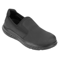 Commercial Slip On Safety Shoes | Steel Toe Work Shoes | Black Size 41 | Slipbuster BA211-41