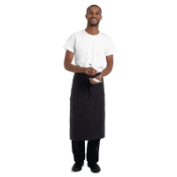 Canvas Bistro Apron | Grey Waist Apron | Restaurant Server Wear | Chef Works BB044
