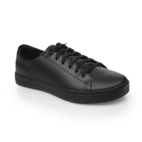 Commercial Slip Resistant Trainers | Old School Work Shoes | Black Size 39 | Shoes for Crews BB161-39