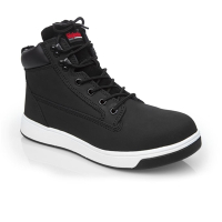Commercial Slip Resistant Sneaker Boots | Non Slip Work Shoes | Black Size 37 | Slipbuster BB422-37