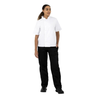 Commercial Chef Jacket | White Kitchen Uniform | Medium Size | 2 Pack | BB547-M