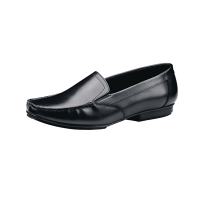 Commercial Slip On Dress Shoe | Non Slip Work Shoe | Black Size 39 | Shoes for Crews BB587-39
