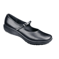 Commercial Slip Resistant Dress Shoe | Mary Jane Slip On | Women's Size 41 | Shoes for Crews BB602-41