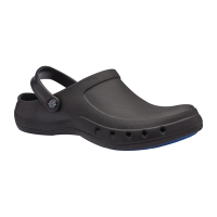 Commercial Clog | Slip Resistant Work Shoe | Black Size 4 | WearerTech Revive BB678-37
