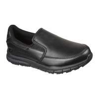 Commercial Slip On Work Shoes | Womens Non Slip Safety Shoes | Size 41 UK 8 | Skechers BB714-41