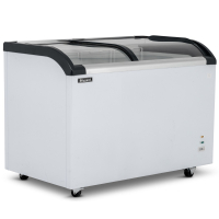 Commercial Curved Glass Lid Freezer | Display Freezer | 320L Capacity | Blizzard BDF32