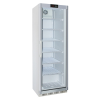 Commercial Glass Door Display Freezer | Upright Freezer | 365 Litre Capacity | King BF400G