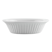 Oval Pie Dish | White Porcelain Bakeware | 170mm | Olympia C110