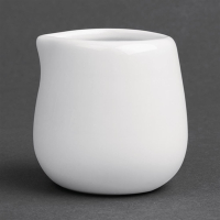 Compact Whiteware Jug | Mini Porcelain Pitcher | 43ml Capacity | Olympia C203