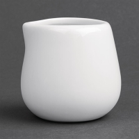 Compact White Porcelain Jug | Small Cream Jug | 85ml Capacity | Olympia C204