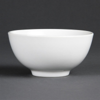 Rice Bowls | Porcelain Whiteware Bowls | 130mm | Olympia C253