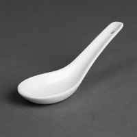 Rice Spoons | Serving Spoons | Porcelain Utensils | 130mm | Olympia C325