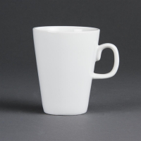 Latte Mugs | Porcelain Coffee Cup | 310ml/11oz Capacity | Olympia C359