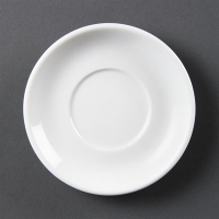 Espresso Saucers | Stacking Saucers | Whiteware Porcelain | Olympia CB472
