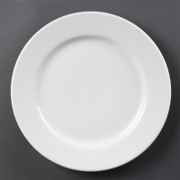 Wide Rimmed Plates | Whiteware Plates | 310mm | Olympia CB483