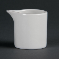 Milk and Cream Jugs | Porcelain Creamer | 57ml Whiteware | Olympia CB704