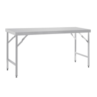 Stainless Steel Folding Table | Commercial Kitchen Prep Table | 1800mm | Vogue CB906