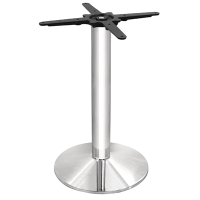 Round Tulip Base | Chrome Table Base | Restaurant & Cafe Furniture | Bolero CD214