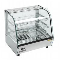 Commercial Heated Display Merchandiser | Food Warmer Cabinet | 120 Litre Capacity | Buffalo CD231