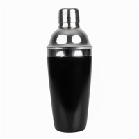 Cobbler Cocktail Shaker | 3-Piece Cocktail Shaker | PVC Grip | Olympia CD272
