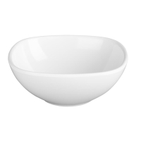 Melamine Rounded Square Bowls | 120mm Serving Bowls | Dishwasher Safe | Kristallon CD298
