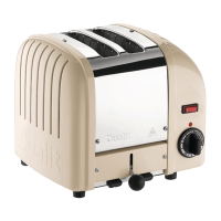 2 Slice Vario Toaster | Commercial Toaster | Utility Cream | Dualit 20247